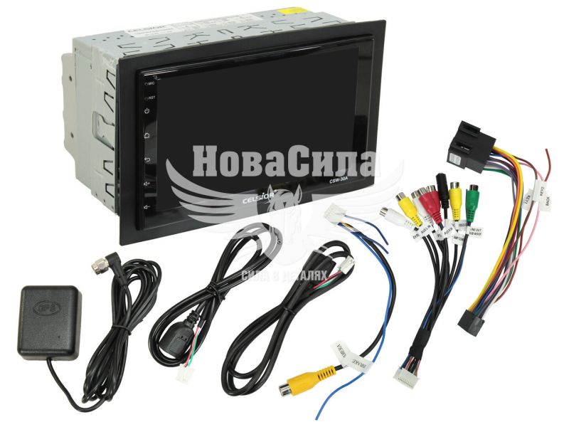 Автомагнітола 2-DIN (Celsior) USB+Bluetooht+SD Сard+AUX CSW-30A (CSW-30A)