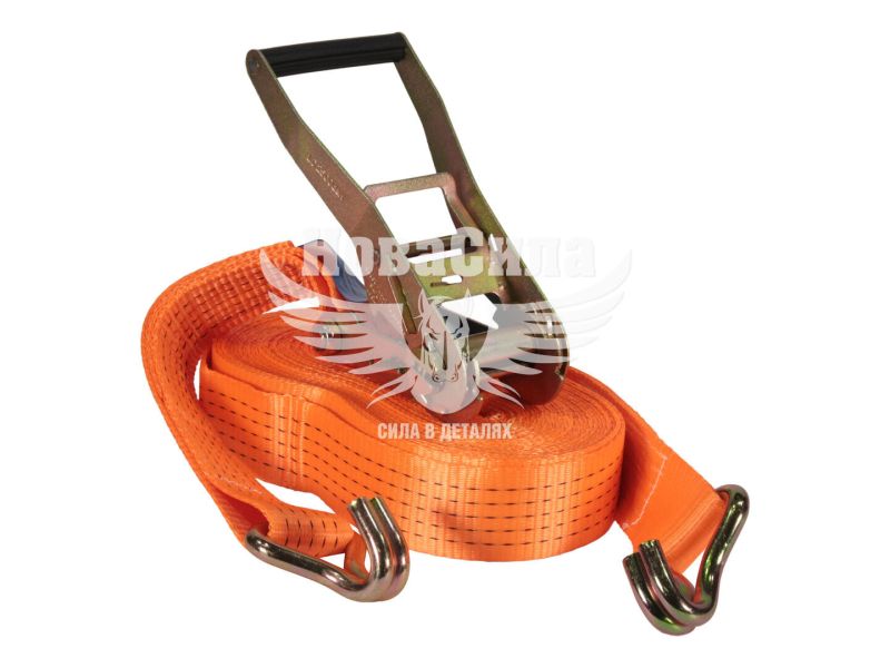 Трос-ремінь стяжний 5т.14м. (Molder Tools) (трос+мех.) (MA20514)