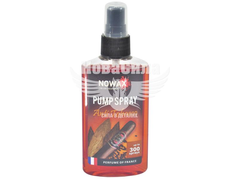 Ароматизатор (Nowax) Pump Spray Anti Tabacco (Спрей) 75мл. (NX07517)