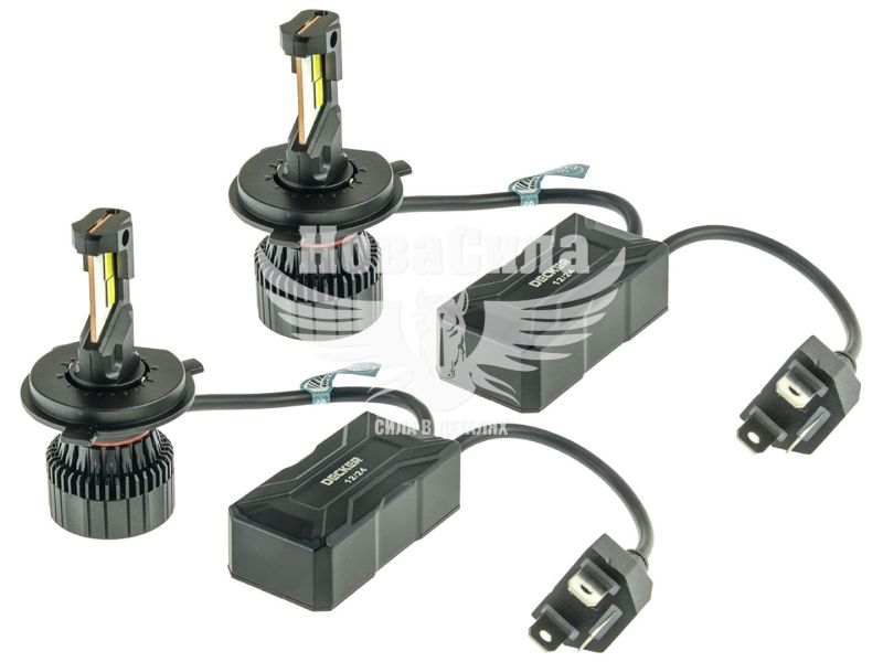 Лампочка LED H4 (Decker) (PL-07 6000K)