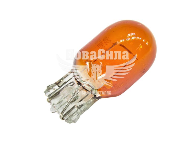 Лампочка без цоколя WY21W жовта 12V-21Вт WX3x16d (Solar) (упак.-10шт.) (1268)