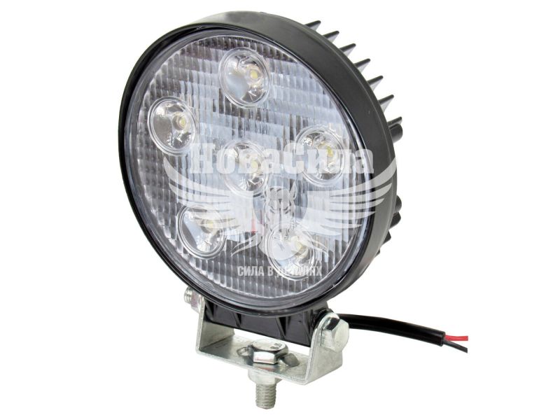 Фара світлодіодна LED 18W 6000К (Brevia) (128х115х41мм.) FLOOD (10621RFX1)