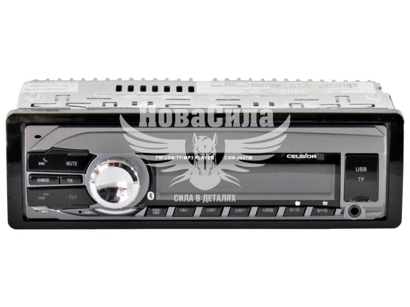 Автомагнітола 1-DIN (Celsior) USB+Bluetooht+SD Сard+AUX CSW-2007M (CSW-2007M)