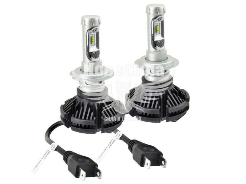 Лампочка LED H7 (Solar) ZES (6000K 50W) (8807)