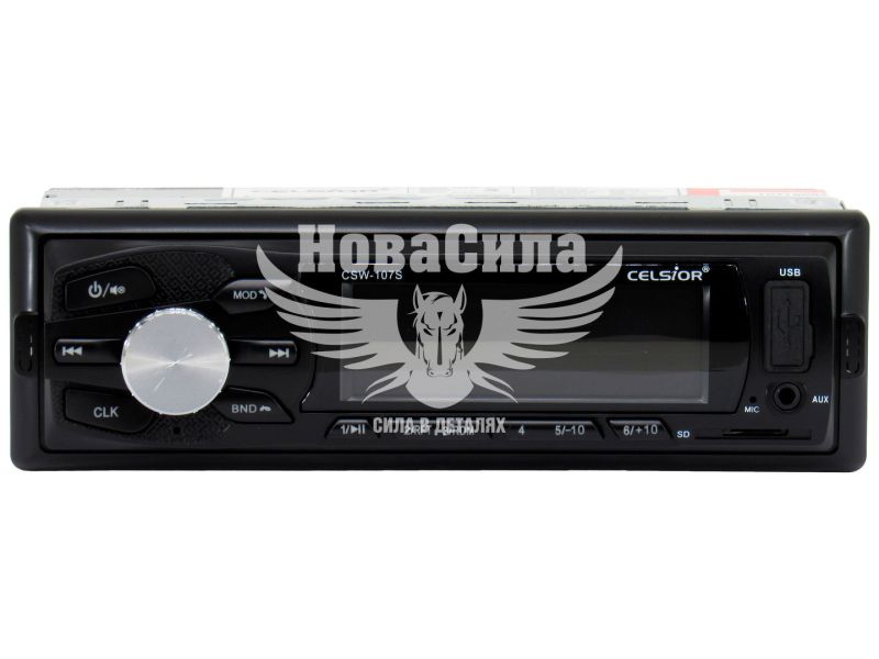 Автомагнітола 1-DIN (Celsior) USB+SD Card+AUX CSW-107S (CSW-107S)