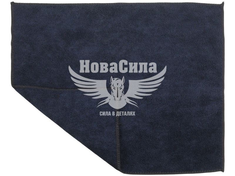 Серветка з мікрофібри (Zollex) чорна (17505)