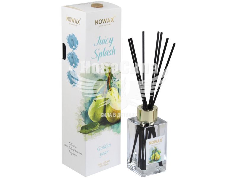 Ароматизатор (Nowax) Juicy Splash Golden Pear (рідкий в банці) 90мл. (NX00172)