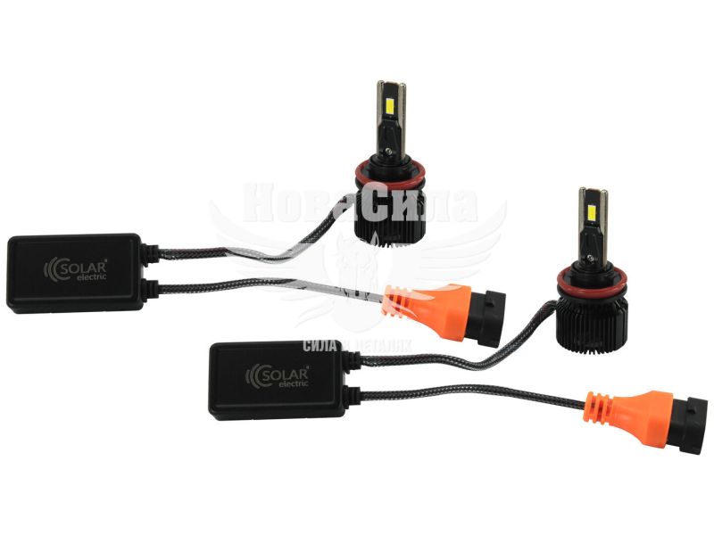 Лампочка LED H11 (Solar) CSP3570 (6500K 130W) (8711S2)