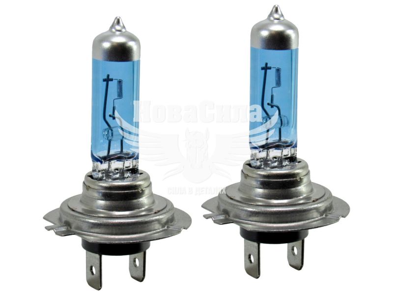 Лампочка галогенна H7 PX26d 12V-55Вт (Osram) +20 (Cool Blue Intense) (кт. 2шт.) (64210CBI-HCB)