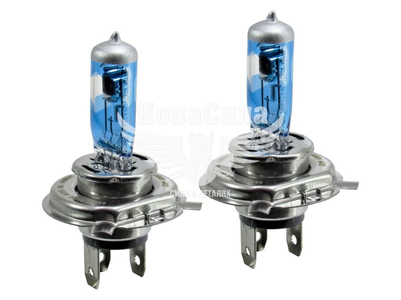 Лампочка галогенна H4 P43t 12V-60/55Вт (Osram) +130 (Night Breaker Lazer) (кт. 2шт.) (64193 NBL-HCB)