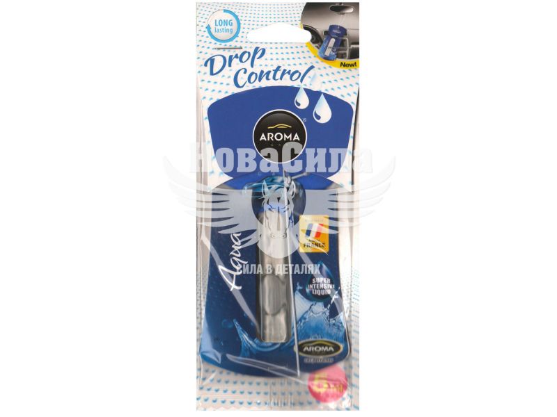 Ароматизатор (Aroma Car) Drop Control Aqua (рідкий картка) 5мл. (92286)