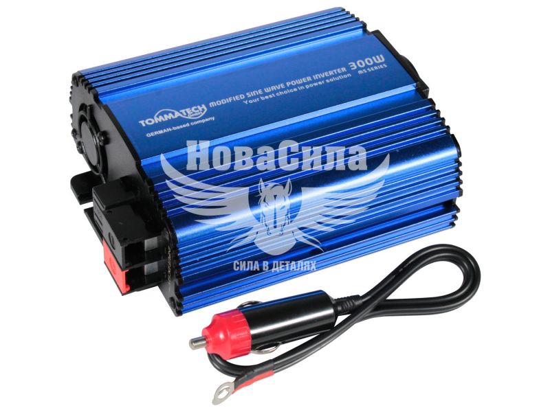 Перетворювач напруги 12V-220V 300W (Tommatech) (чистий синус) (300W)