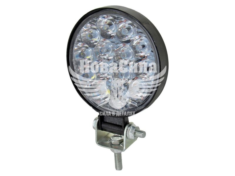 Фара світлодіодна LED 42W 6000К (КНР) (85х85x15мм.) (LED-Mini-14LED-42W)