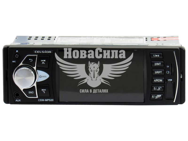 Автомагнітола 1-DIN (Celsior) USB+SD Card+AUX CSW-520 (з монітором) (CSW-520)