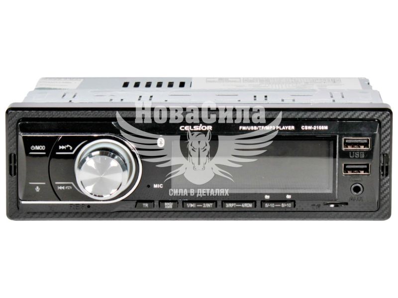 Автомагнітола 1-DIN (Celsior) USB+Bluetooht+SD Card+AUX CSW-2108M (CSW-2108M)