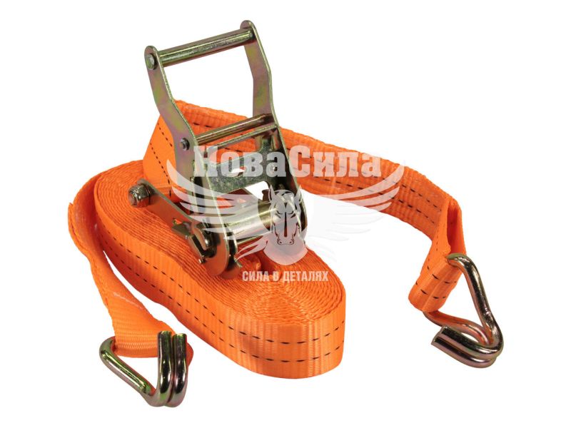 Трос-ремінь стяжний 2т.8м. (Molder Tools) (трос+мех.) (MA20208)