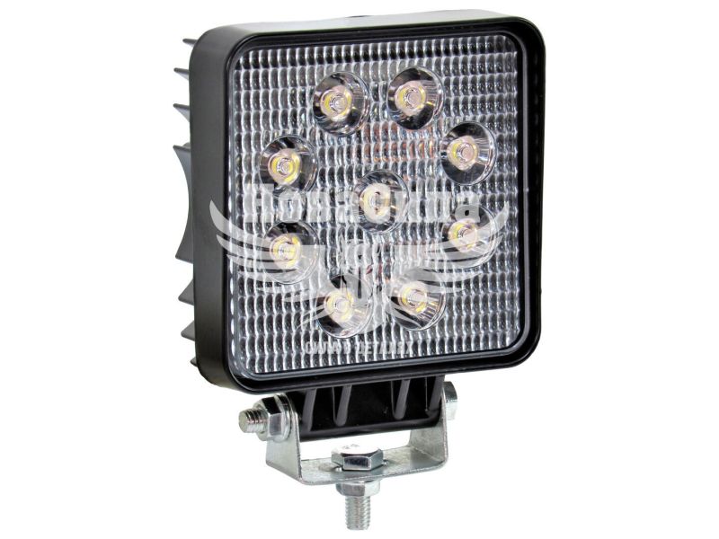 Фара світлодіодна LED 27W 6000К (Brevia) (108x108x47мм.) SPOT (10642QSX1)