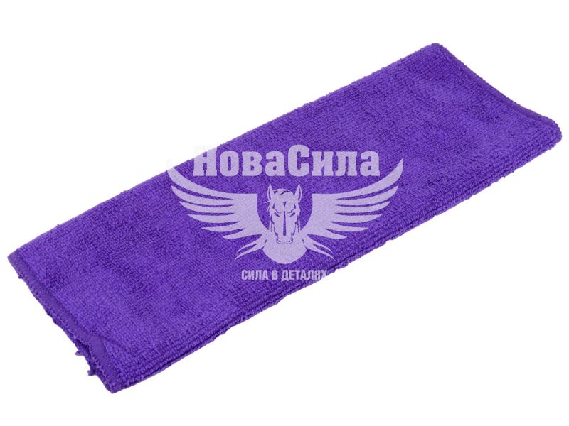 Серветка з мікрофібри (Carlife) 30х30см. фіолетова (CC927)