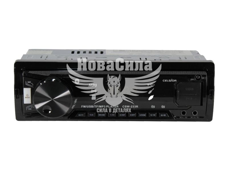 Автомагнітола 1-DIN (Celsior) USB+SD Card+AUX CSW-233R (CSW-233R)