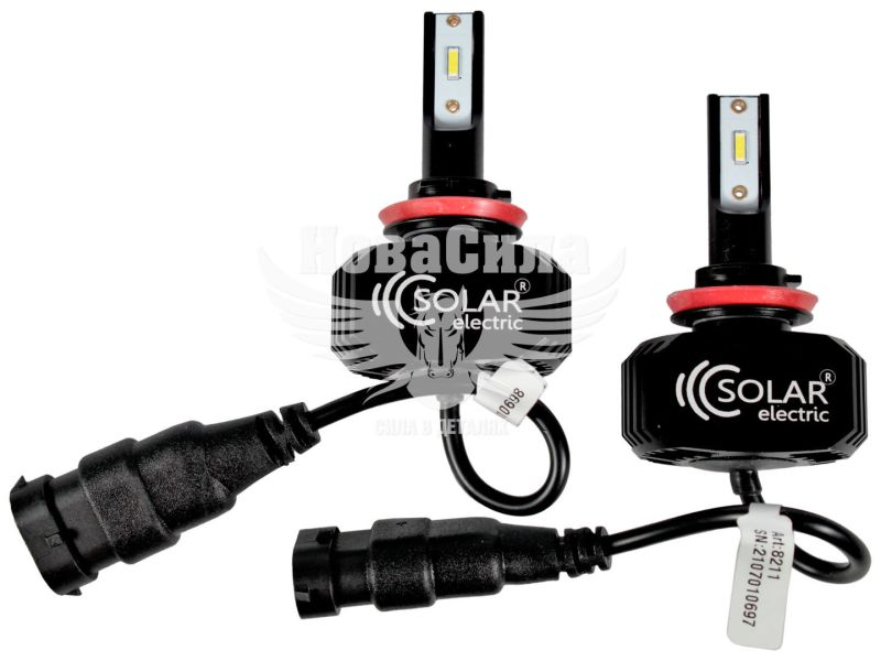 Лампочка LED H11 (Solar) CSP 1860 (6000K 40W) (8211)