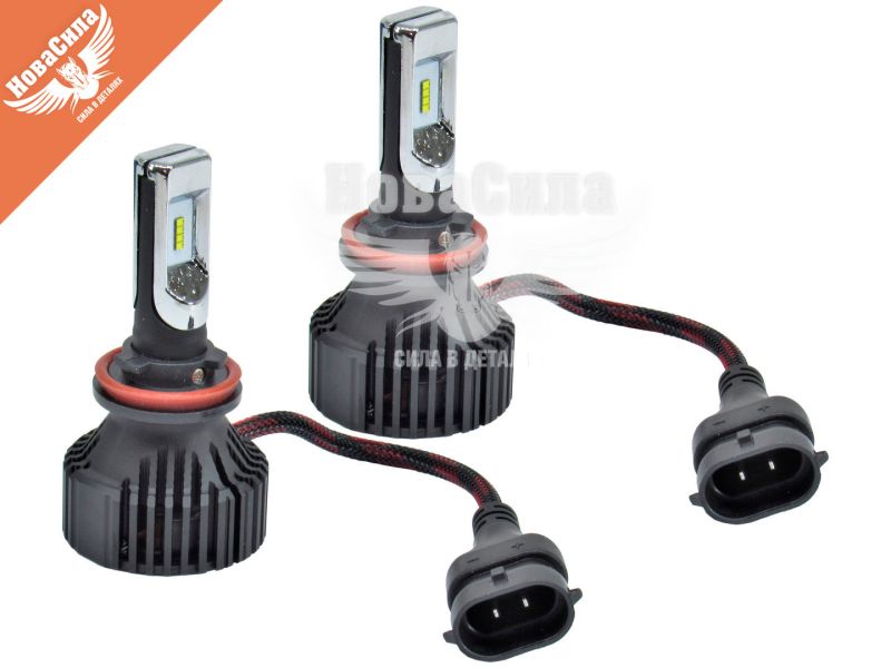 Лампочка LED H11 (Solar) ZES (6500K 60W) (8311)