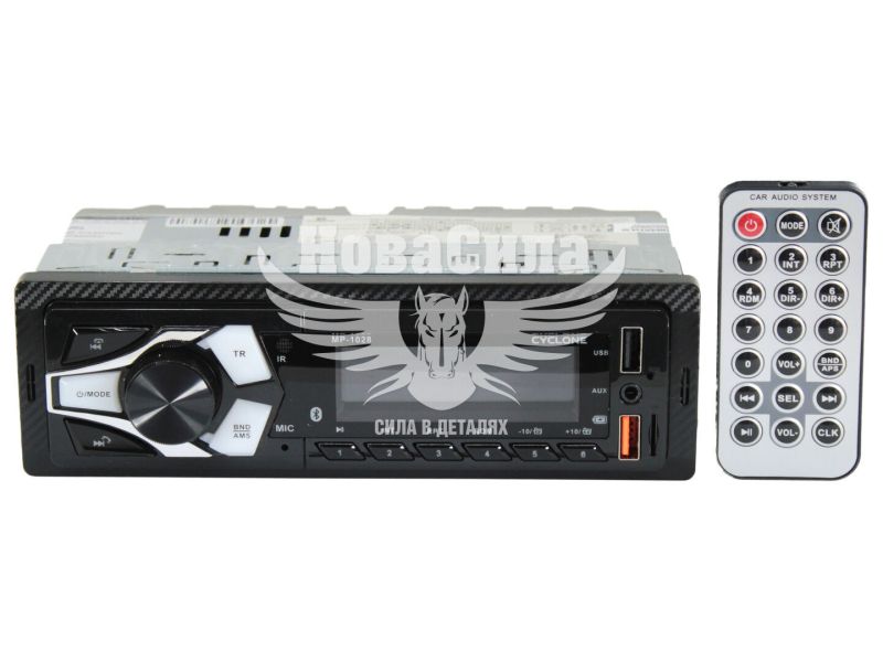 Автомагнітола 1-DIN (Cyclone) USB+Bluetooht+microSD+AUX MP-1028 (MP-1028)