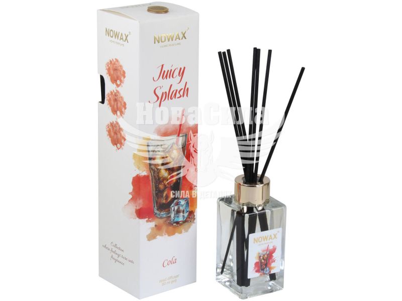 Ароматизатор (Nowax) Juicy Splash Cola (рідкий в банці) 90мл. (NX00170)