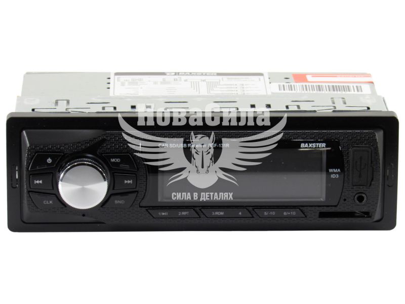 Автомагнітола 1-DIN (Baxster) USB+SD Card+AUX BSF-131R (BSF-131R)