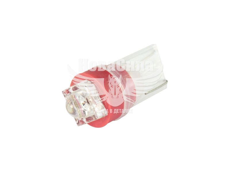 Лампочка без цоколя LED T10_W5W LEDS червона 1-діод 24V W2.1x9.5d (Futura) (упак.-10шт.) (20524)