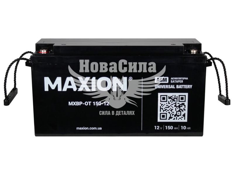 АКБ UPS 12V 150-А/Ч L+ (Maxion) (483х170х241) (12-150)