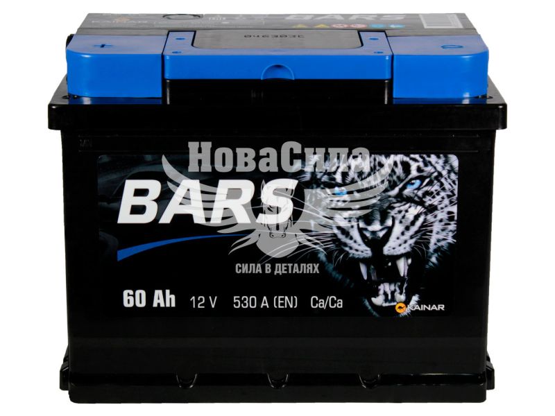 АКБ 60-А/Ч (Bars) (L+) 530A (060 13 50 01 0221 09 11 0 R_BS)