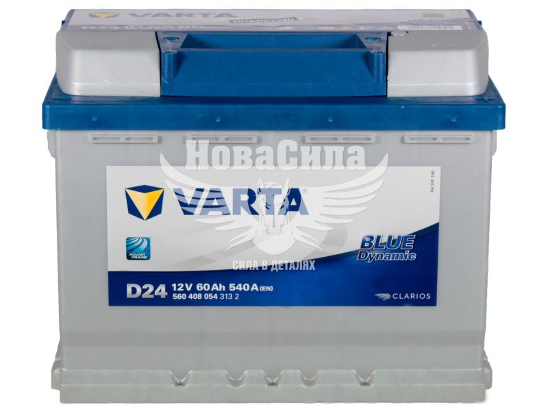 АКБ 60-А/Ч (Varta) Blue Dynamic (R+) 540А (242x175x190) (VT 560408BD)