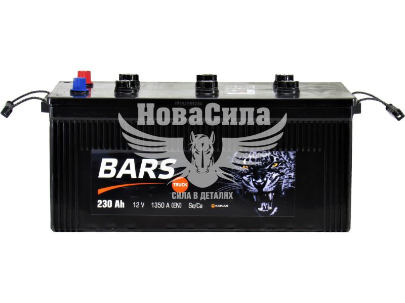 АКБ 230-А/Ч (Bars) Evro (L+) 1350A (230 01 01 01 0501 17 12 0 3_BE)