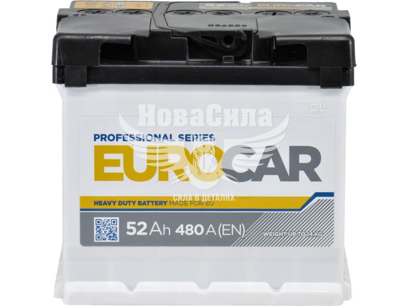 АКБ 52-А/Ч (EuroCar) (L+) 480A