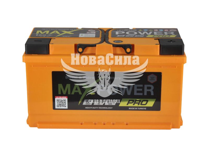 АКБ 100-А/Ч (MaxPower) PRO (R+) 850A (352х175х190мм.) (TM75A750R)