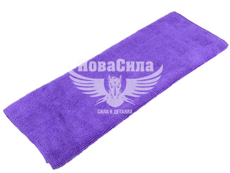 Серветка з мікрофібри (Carlife) 40х40см. фіолетова (CC923)