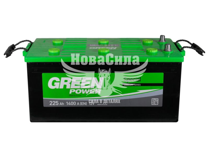 АКБ 225-А/Ч (Green Power) (L+) 1400A