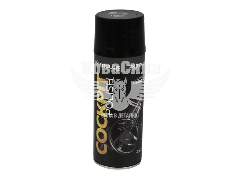 Поліроль пластика (Zollex) Cockpit Cleaner нова машина 450мл. (15047)