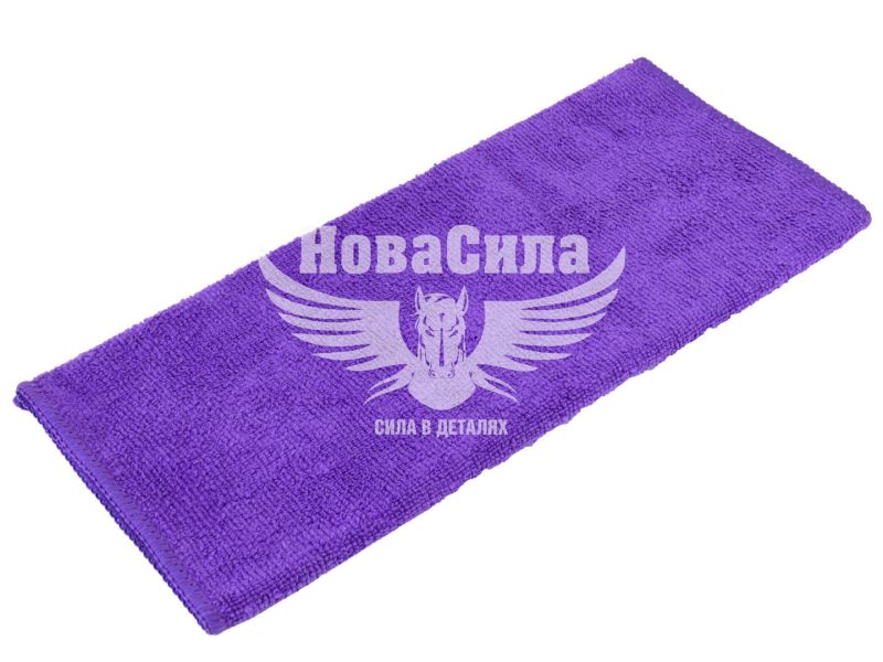 Серветка з мікрофібри (Carlife) 30х40см. фіолетова (CC926)