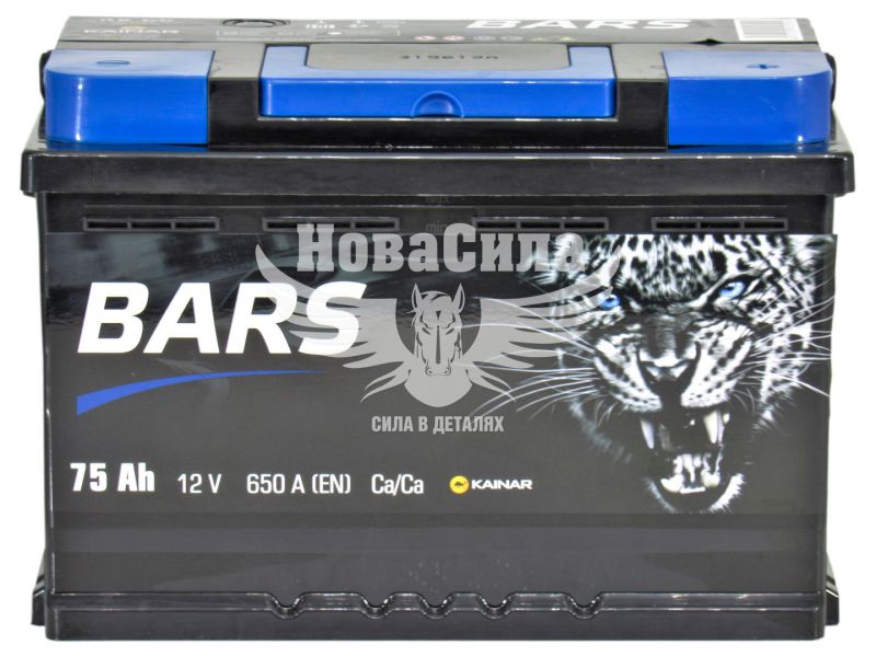 АКБ 75-А/Ч (Bars) (R+) 650A (075 11 51 01 0221 07 11 0 L_BS)