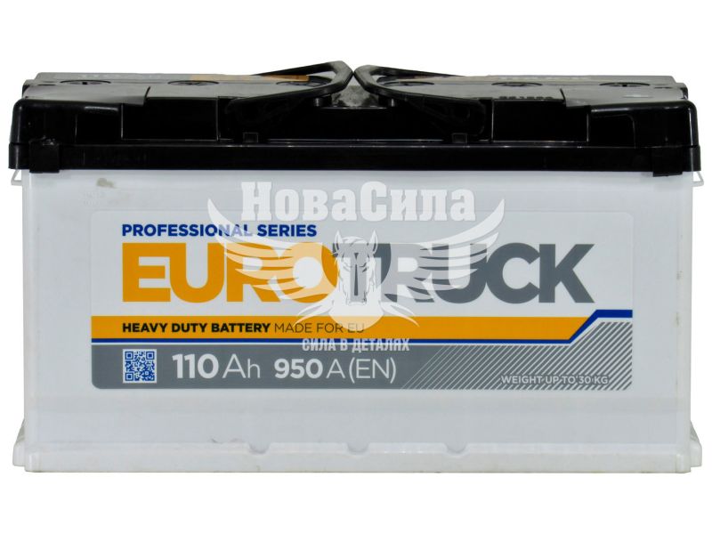 АКБ 110-А/Ч (EuroTruck) (R+) 950A (350х175х190мм.)