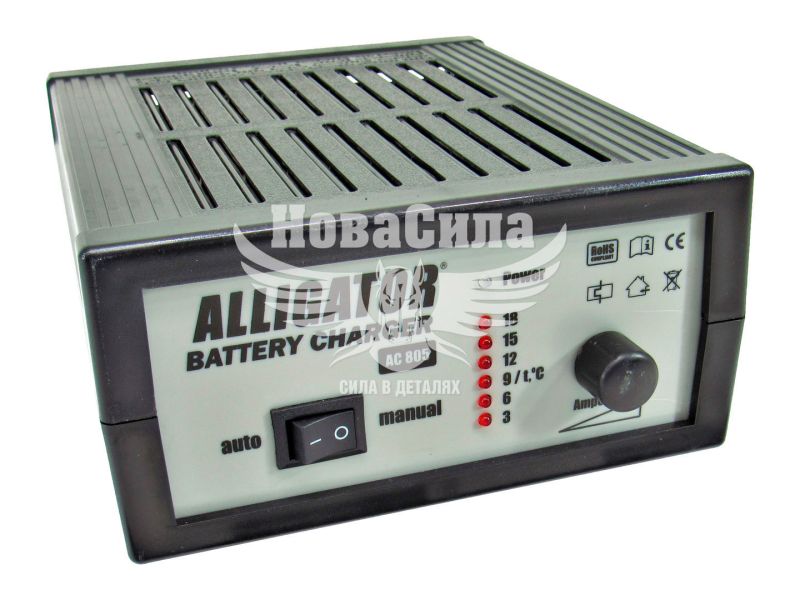 Зарядний пристрій (Alligator) 12V 18A (AC805)