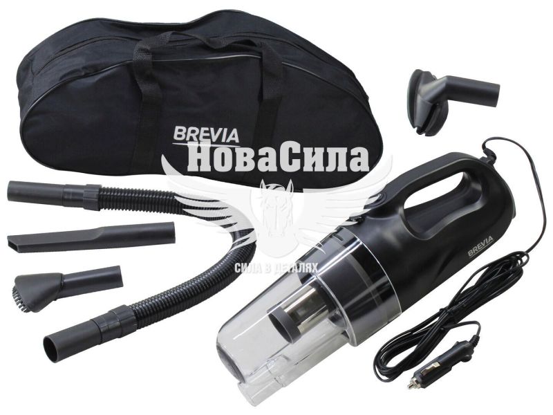 Пилосос автомобільний (Brevia) сірий (30200CB)