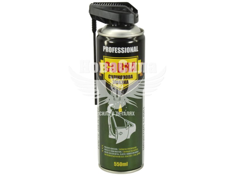 Змазка-спрей універс. силікон (Cobra) 550гр. (Professional) (NX55110)
