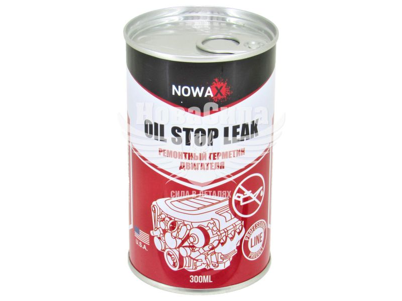 Герметик двигуна (Nowax) Oil Stop Leak 300мл. (NX30210)