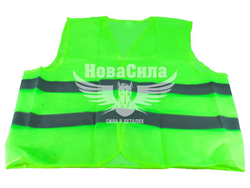 Жилет сигнальний (Beltex) XXL зелен. (аварійка отражаюча) (BX19100)
