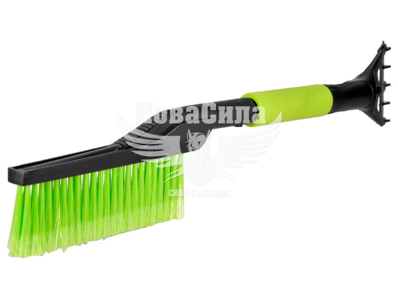 Щітка з скребком (Bi-Plast) 60см. з тверд. губк. на ручці (BP-60)