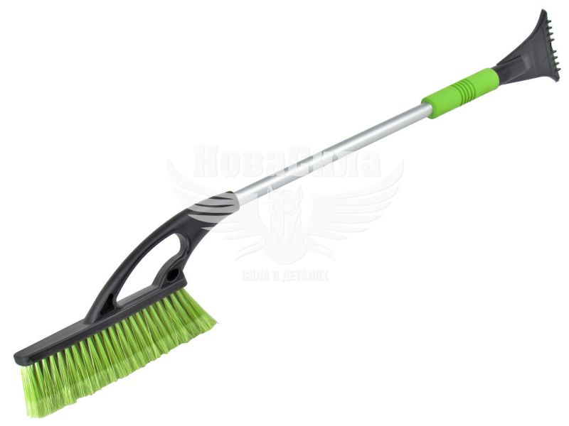 Щітка з скребком (Bi-Plast) 89см. з тверд. губк. на ручці (BP-89)