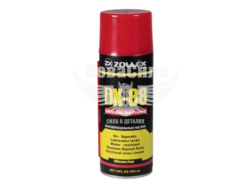 Змазка-спрей універс. DX-88 (Zollex) 450гр. (15059)