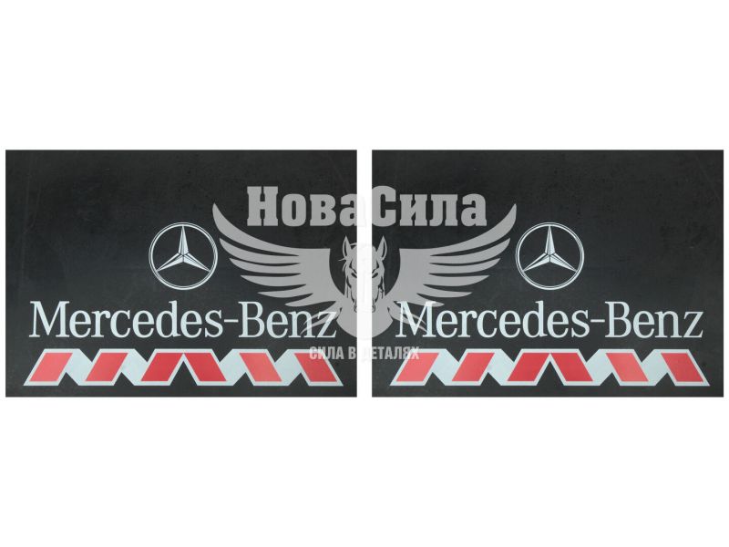 Бризговик вантаж. MERCEDES 470х330мм. (Polytep)